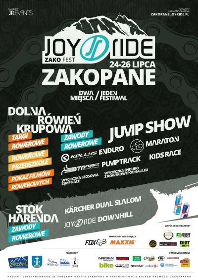 Joy Ride Zako Fest - plakat