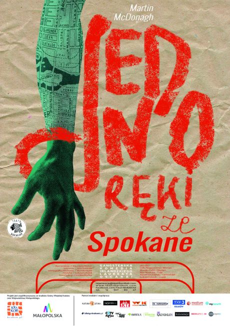 Teatr Barakah - Jednoręki ze Spokane (.plakat)