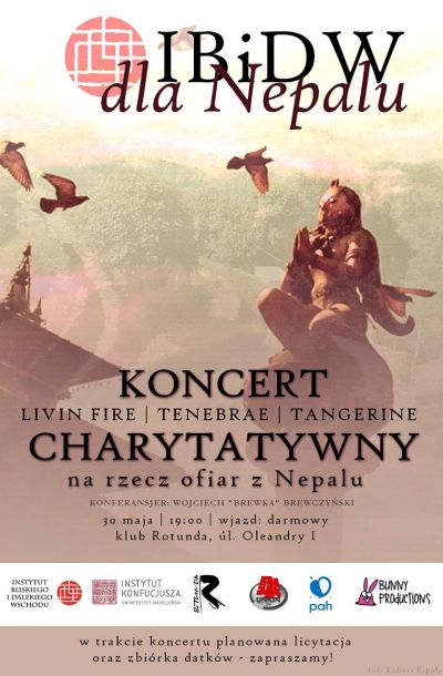 Koncert charytatywny - plakat