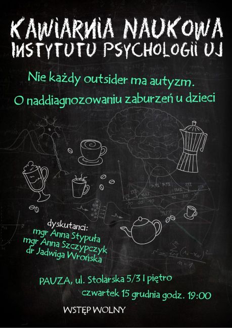 Spotkanie inaugurujące Kawiarnię Naukową Instytutu Psychologii UJ