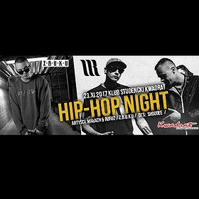 Hip-Hop Night - Małach & Rufuz,  Z.B.U.K.U,  dj: Shoodee