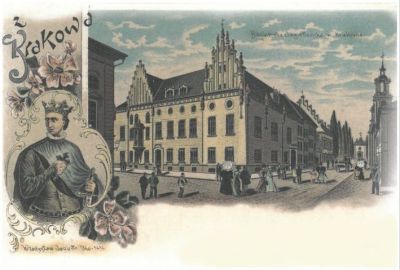 Kraków i Uniwersytet Jagielloński na pocztówkach sprzed 100 lat - wystawa w UJ