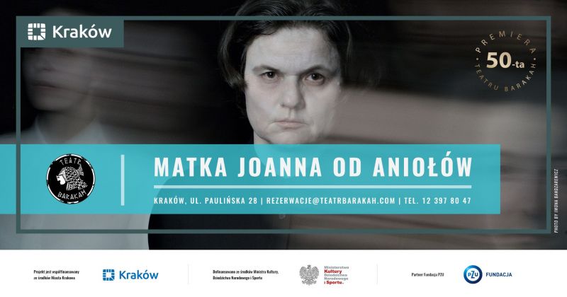 Spektakl – Matka Joanna od Aniołów w Teatrze Barakah