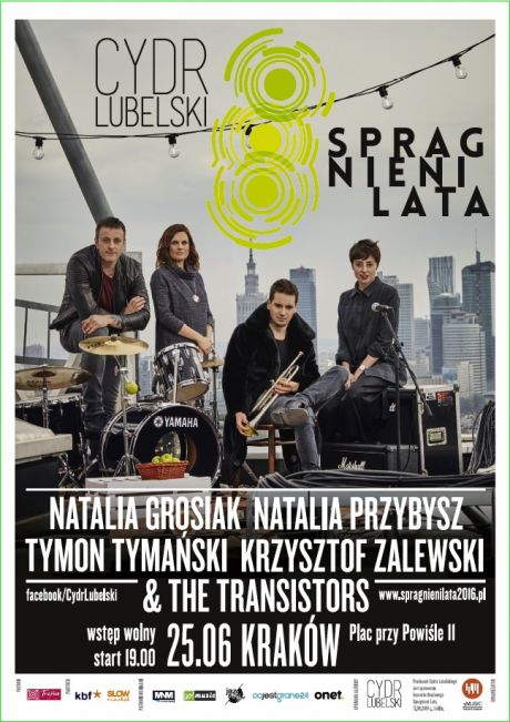 Cydr Lubelski Spragnieni Lata - koncert w Krakowie
