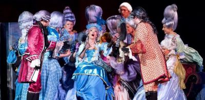 Scena z operetki Noc w Wenecji