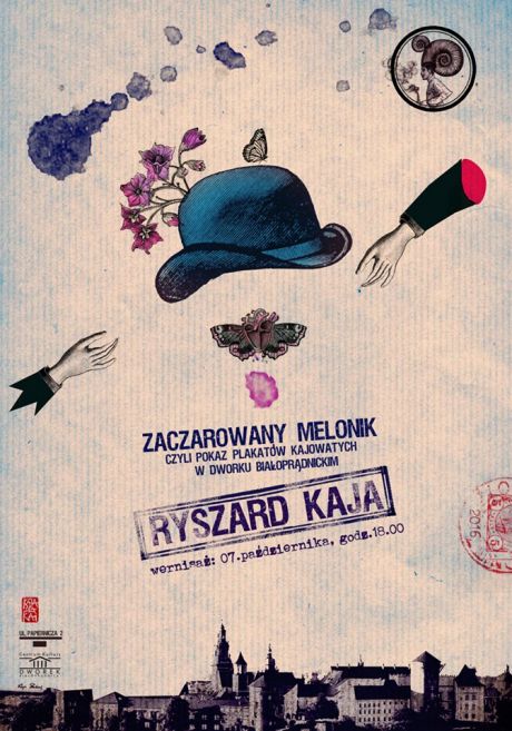 Plakat promujący wystawę, autor Kaja Renkas