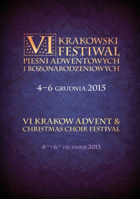 VI Krakowski Festiwal Pieśni Adwentowych i Bożonarodzeniowych