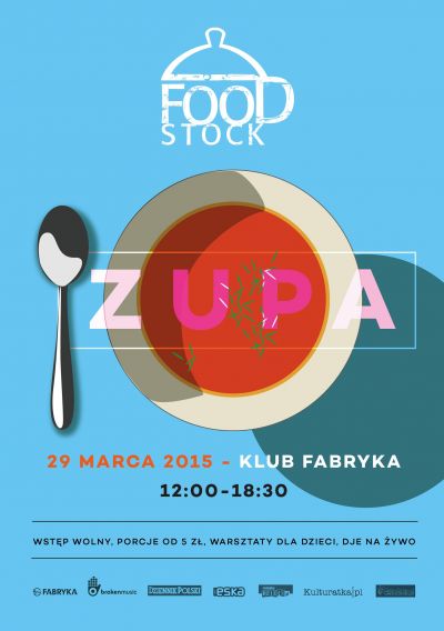 Festiwal Foodstock Zupa - plakat