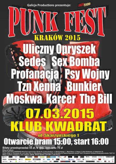 punk fest 2015 - plakat