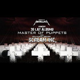Tribute to Metallica show - Scream INC