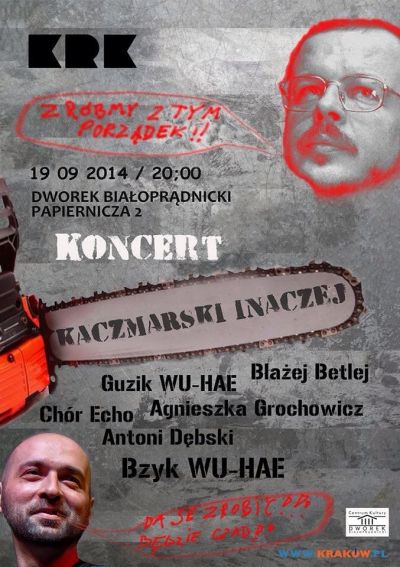 Koncert Kaczmarski inaczej - plakat