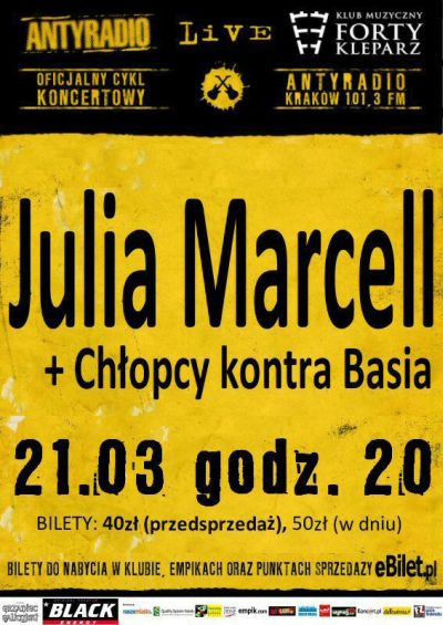 Julia Marcell plakat