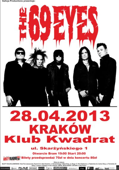 69 EYES KRAKÓW