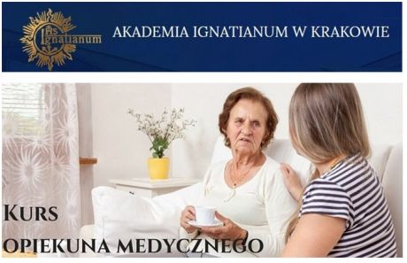 Kurs Opiekuna Medycznego w Akademii Ignatianum