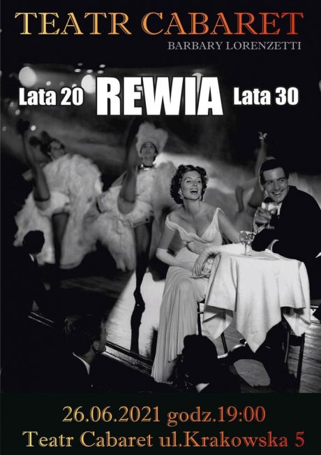 "LATA 20 LATA 30" spektakl wokalno-taneczny