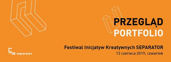 Przegląd portfolio w czasie festiwalu Separator w WSE w Krakowie