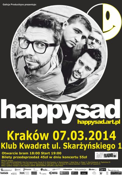 plakat happysad