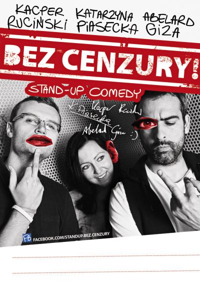 bez cenzury plakat