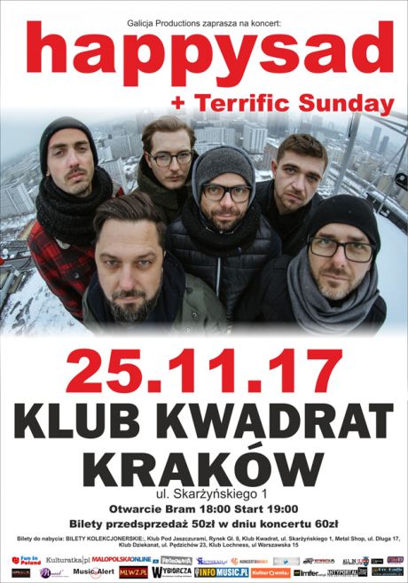 Happysad - koncert w Krakowie