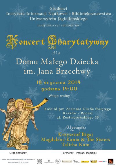 Koncert Charytatywny plakat