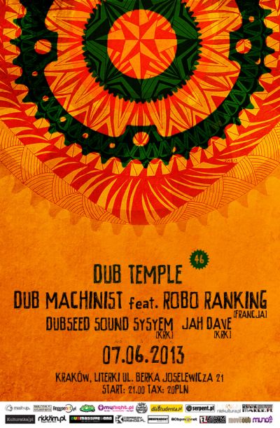 Dub Temple 46 plakat