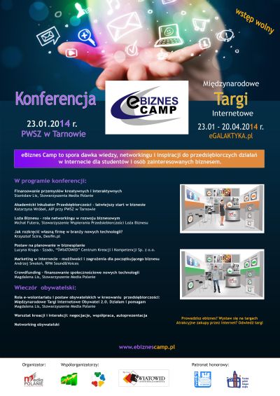 eBiznes Camp - plakat