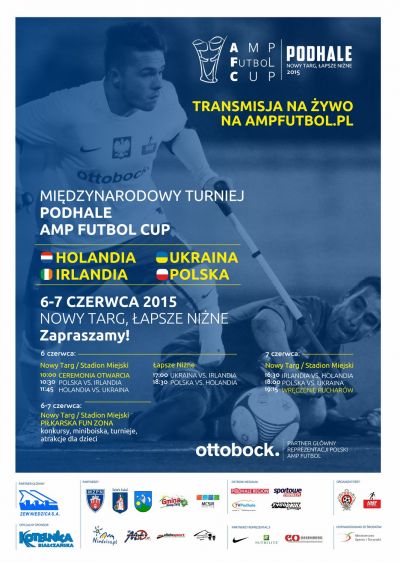 Podhale Amp Futbol Cup - plakat