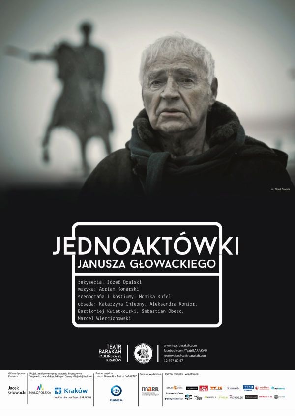 Teatr Barakah - 'Jednoaktówki' Janusza Głowackiego (.plakat)