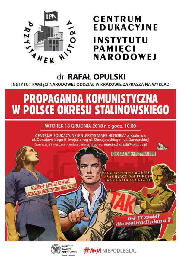 Propaganda komunistyczna w Polsce okresu stalinowskiego - wykład w IPN