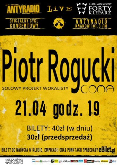 PIOTR ROGUCKI plakat