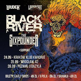 Jesień z Louder Fest, edycja klubowa - Black River, The Sixpounder + support | Kraków