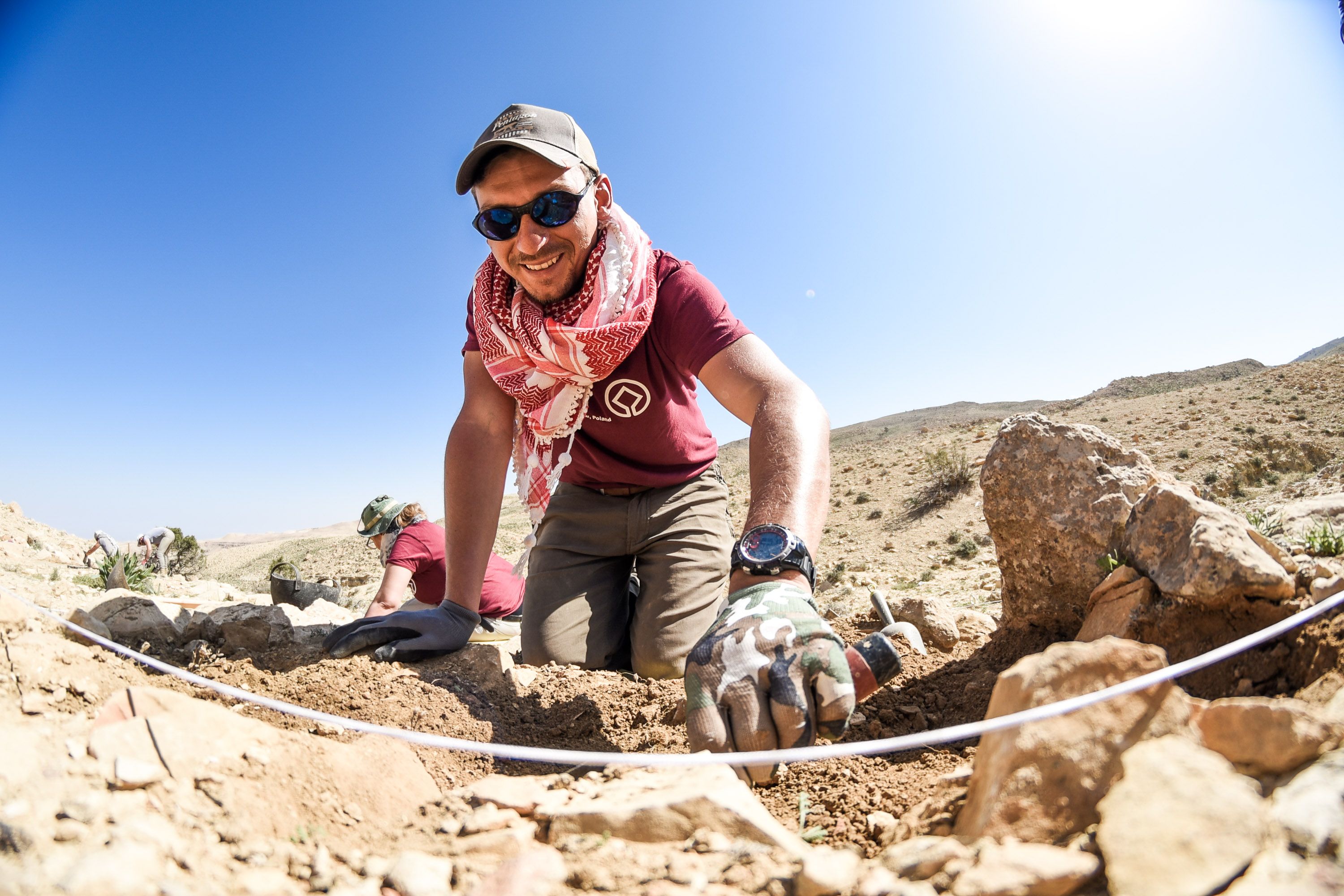 Archeolodzy z UJ badają pierwsze ślady osadnictwa w Jordanii - 2