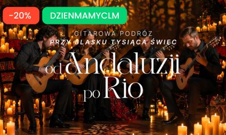 Koncert przy świecach: Od Andaluzji po Rio - gitarowa podróż