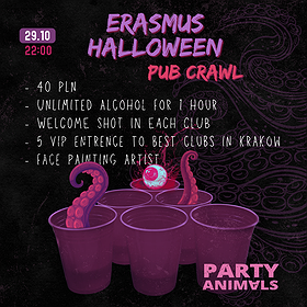 Halloween with Party animals! 29.10