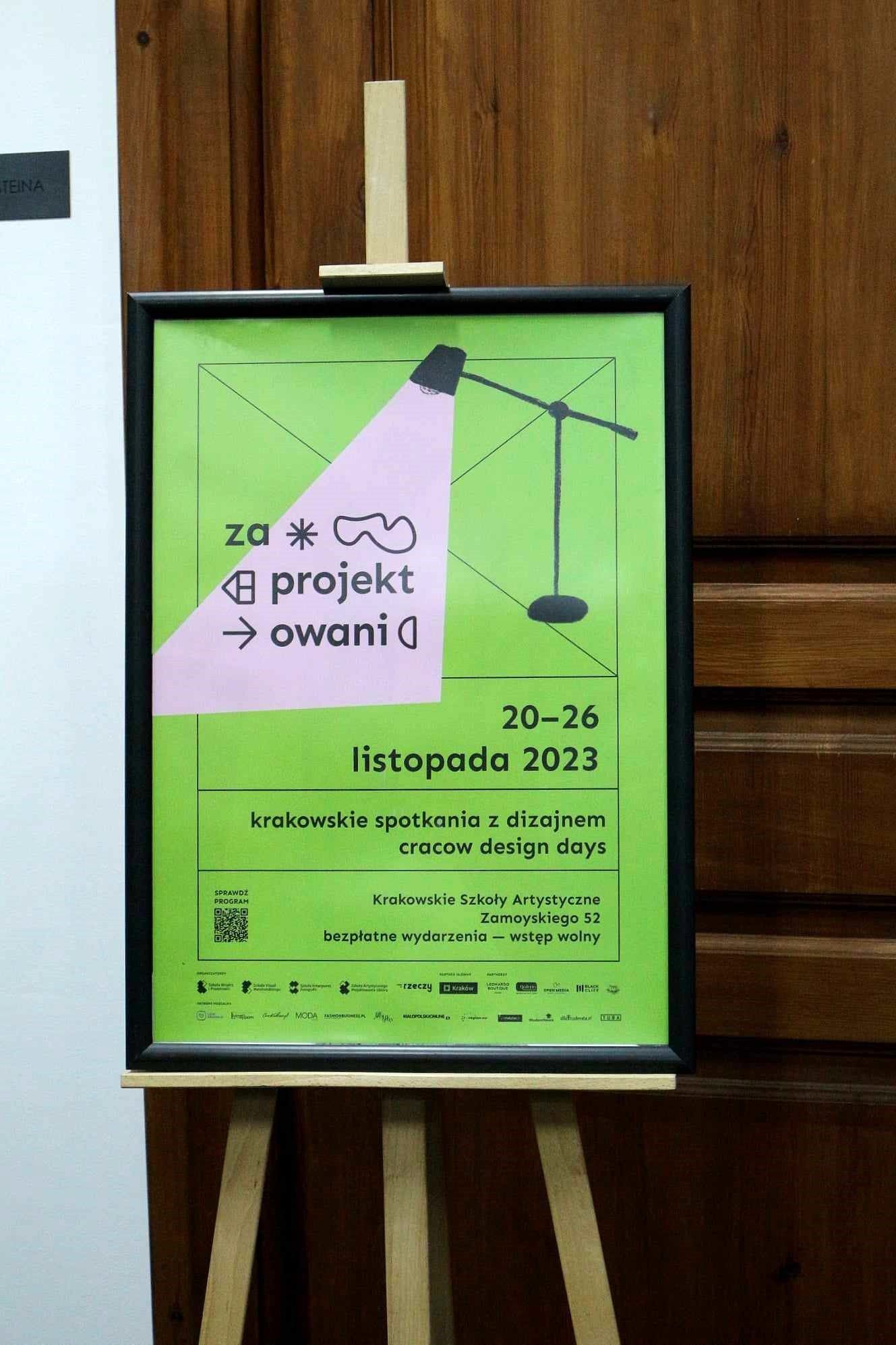 Plakat Zaprojektowani 2023