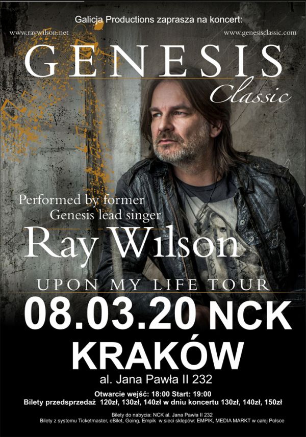Ray Wilson w Krakowie
