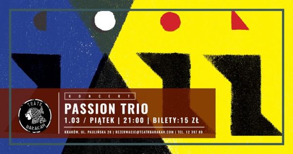 Koncert Passion Trio