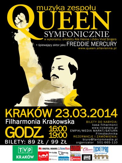 QUEEN symfonicznie plakat